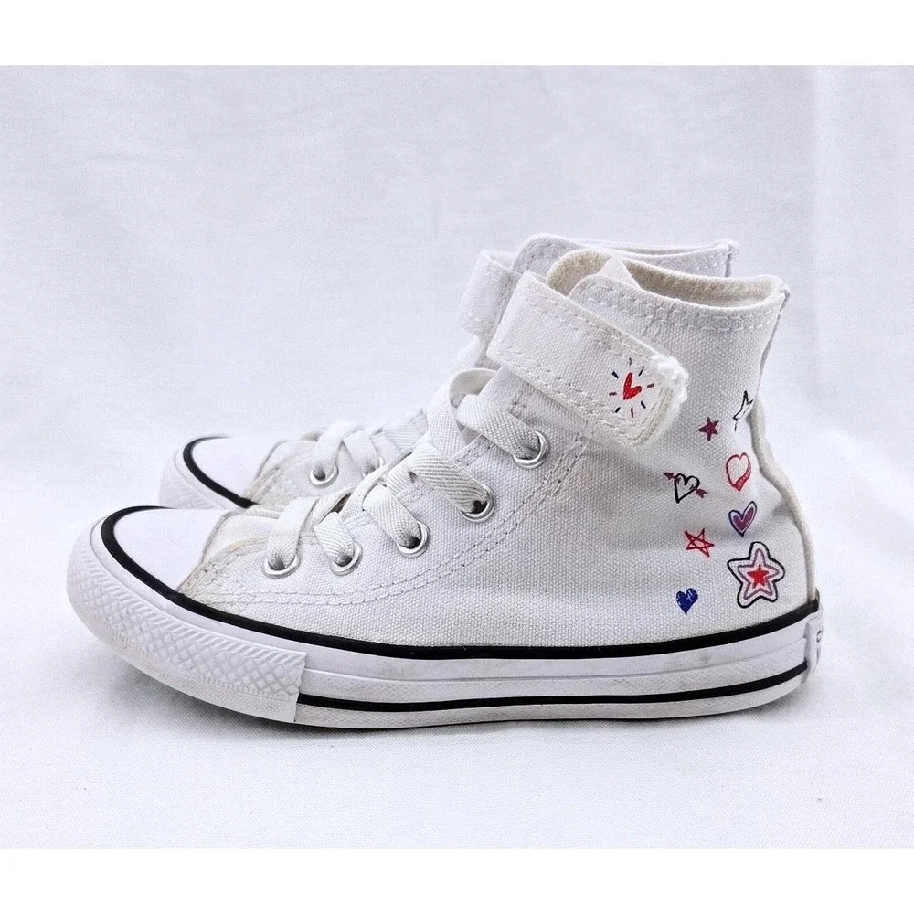 Converse Chuck Taylor Doodle Star Kids Shoes - Size‎ 12